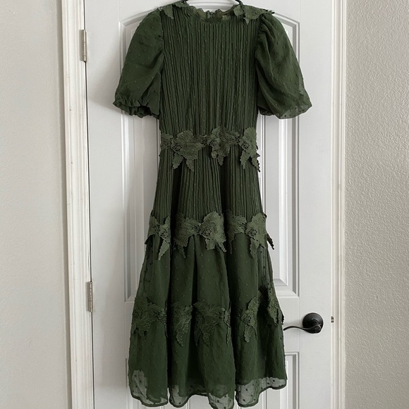 Nee See’s | Dresses | Neesees Ashton Pine Floral Lace Dress | Poshmark